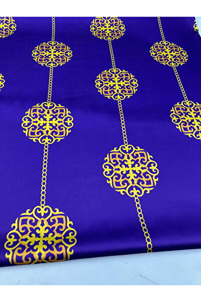 ipekkumaş قماش حرير ساتان أصلي بنمط مميز لصناعة الفساتين والقمصان والسراويل، ...