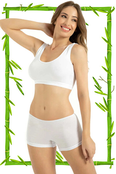 HRN Textile 2 Pack Bamboo Women's Boxer Briefs (Q-En 901)