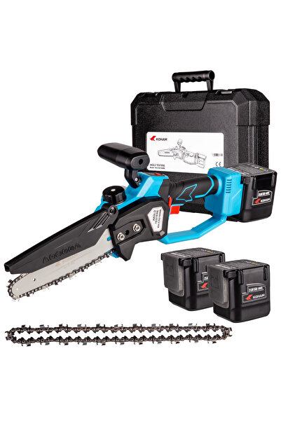 koham ÇİFT AKÜLÜ TESTERE 5.0 Ah ÇİFT AKÜLÜ BUDAMA TESTERESİ