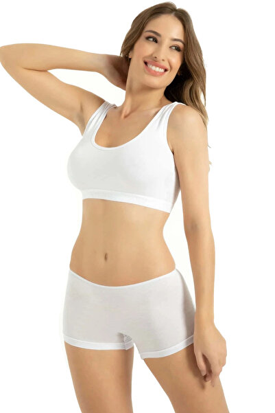 HRN Textile 2 Pack Bamboo Women's Boxer Briefs (Q-En 901)