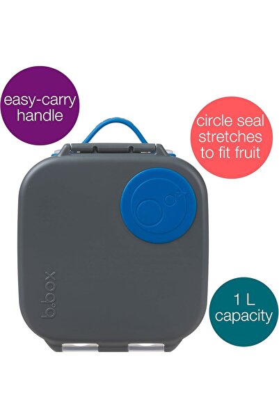 b.box Mini lunchbox - blue slate