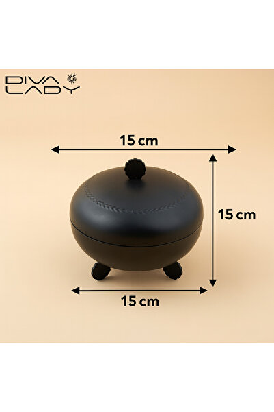 DIVA LADY 🍬 A luxurious serving box in elegant black for sophisticated hospitality ✨