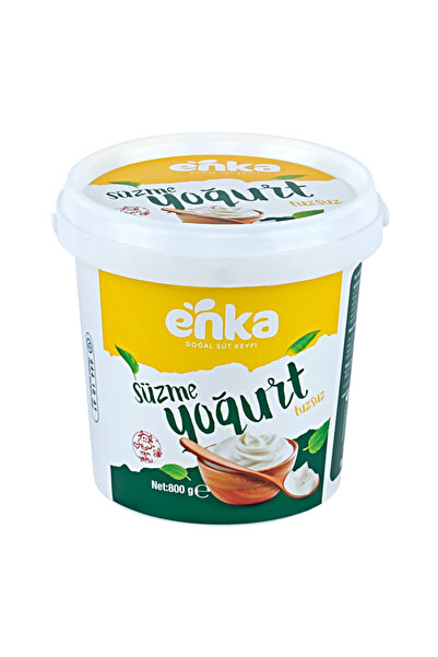 enka süt Süzme Yoğurt Kova Tam Yağlı Tuzsuz - 800 g