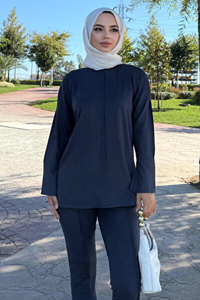 benguen Double Suit with Stitching Detail Z5689 Anthracite