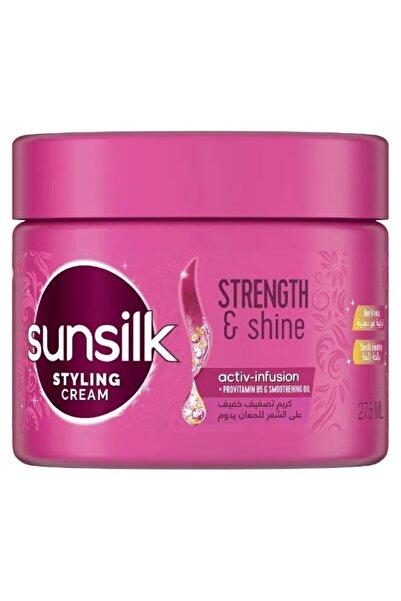 Sunsilk كريم تصفيف الشعر وتقويته وإضفاء لمعان
