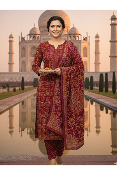 n7 unstitched three-piece Indian suit material Kurta Set