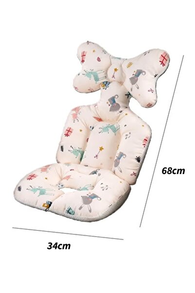 Generic Baby Stroller Cushion Seat Pad Stroller Seat Liner 3D Mesh Pram Pushchair Seat Liners Universal