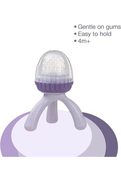 b.box Silicone Fresh Food Feeder, Tripod Design, Cap Included, 4m+