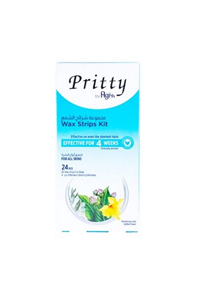 Pritty Body Wax Strips All Skin Types | 1 KIT