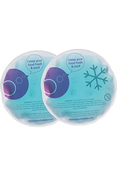 b.box Gel Cooler Twin Pack - Reusable Flexible Ice Gel Packs, BPA Free