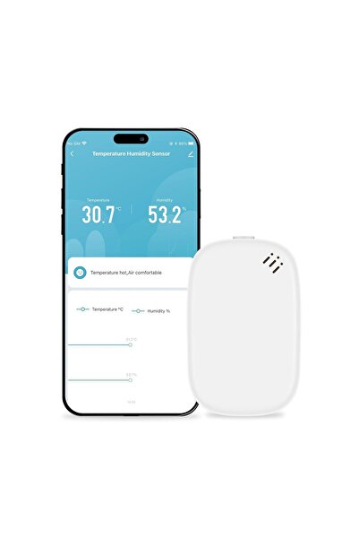 MOES ZigBee Smart Temperature & Humidity Monitor (No Screen)