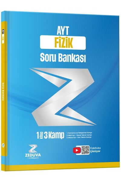 Zeduva Fizikfinito AYT Fizik 1 Kitap 3 Kamp Soru Bankası