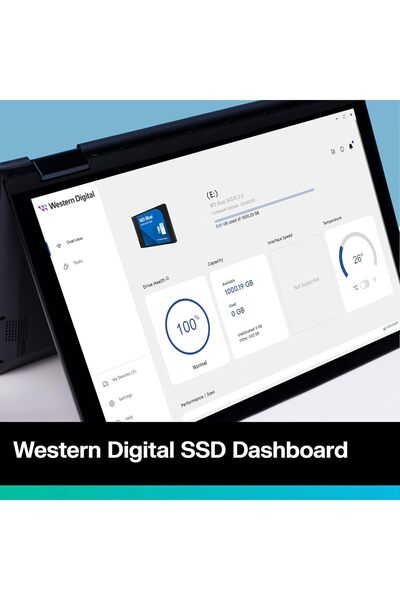WESTERN DIGITAL WD Blue SA510 2TB SATA III 2.5" SSD (WDS200T3B0A)