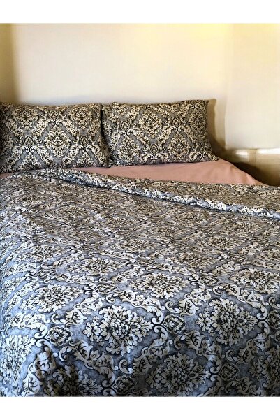 Evimora Home Double Size 70% Cotton Duvet Cover / Bedspread Set – Soft Colors