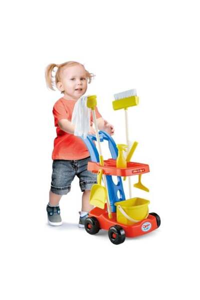 Generic Little Helper Kids Toy Cleaning Tool Trolley