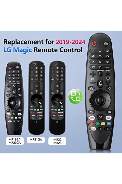 Yosun Magic Remote Control for LG TV (MR19BA/MR20GA/MR21GA/MR22GA/MR23GA) with Pointer and Voice