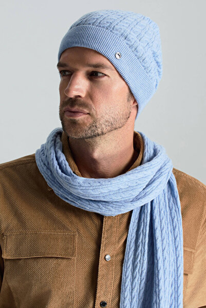 Hemington Lambswool Yün Buz Mavisi Bere