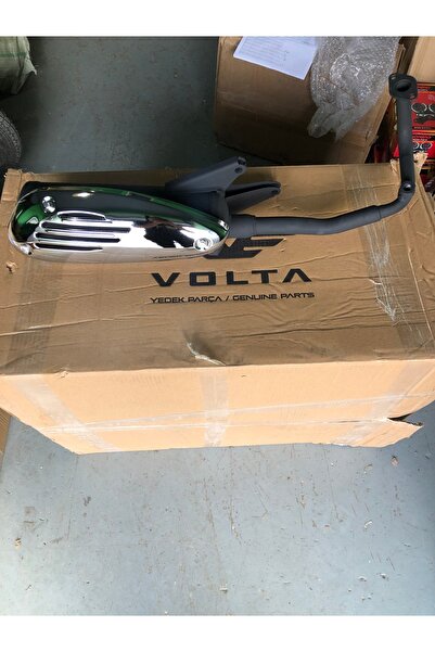 Volta Revolt Rs4 - Egzoz Komple Siyah Renk Enjeksiyonlu Model