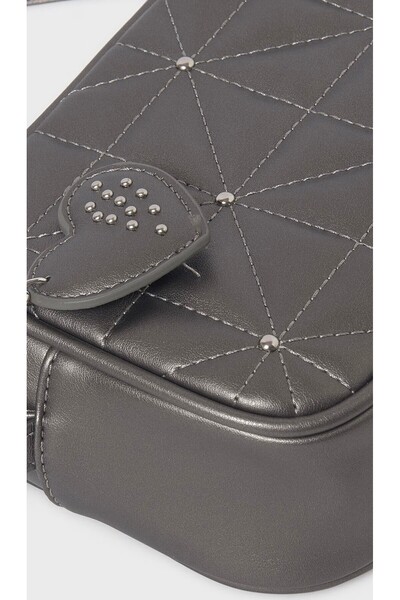MAYORAL Grey quilted front bag