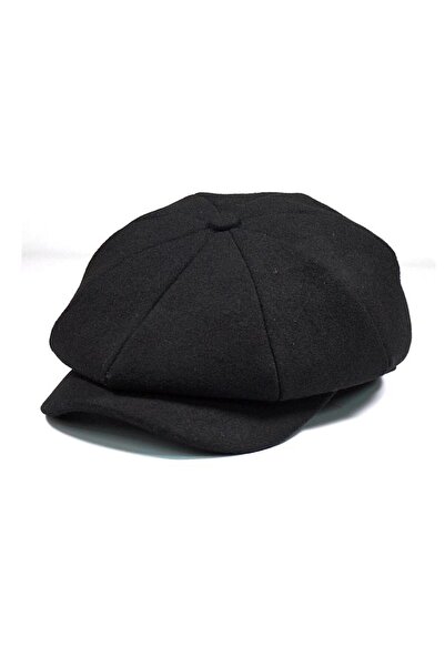 Rupen Kraft British Beanie Draped Standard Winter Wool Peaky Blinders Beanie with Elastic Back