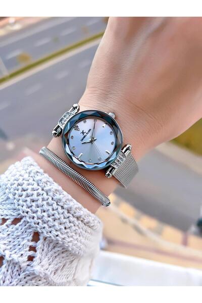 Daniel Klein Women's Wristwatch+Bracelet with Steel Strap 2 Years Warranty 3 Atm Water Resistant Bf.10981.1