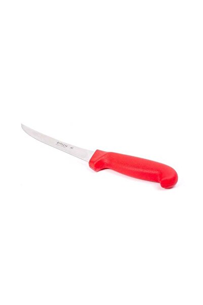Generic Carving Knife 15 cm Silver with Red Handle