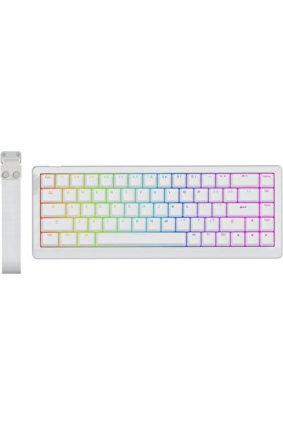Epomaker HE68 Lite Hall Effect Gaming Keyboard (White)
