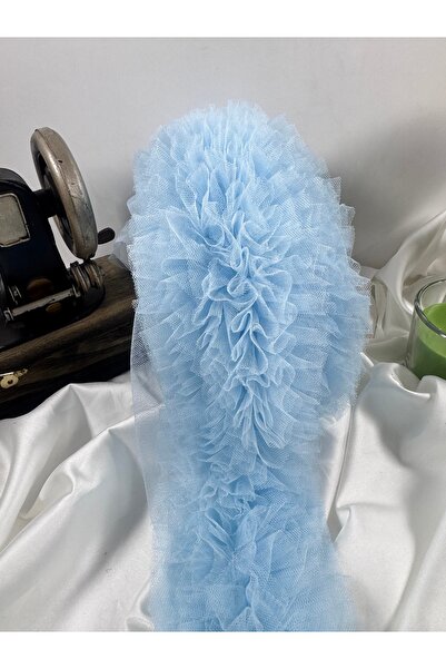 jasmina store tül üzerine fırfır şerit aksesuar