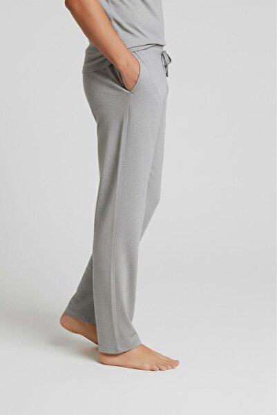 Artış Men's Long Pocketed Stretchy Stretch Fabric Viscose Pajama Bottoms