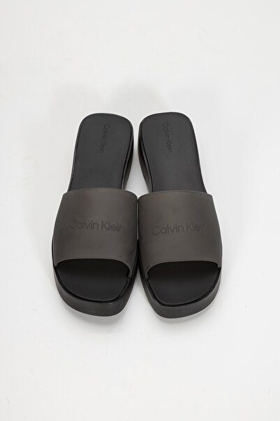 Calvin Klein Wedge Slide Transp Women's Slippers