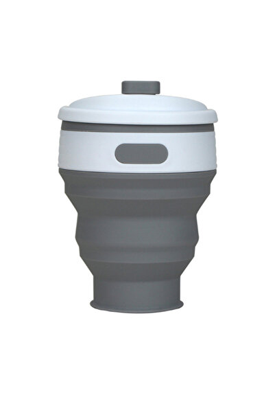 EHOME Collapsible Coffee Cups, Travel Mugs, Leakproof Foldable Silicone Heat For Camping Office Coffee