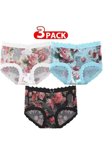 Margoun Women's Underwear Panties, Soft Stretch Fabric, Everyday Lingerie One Size MGU02