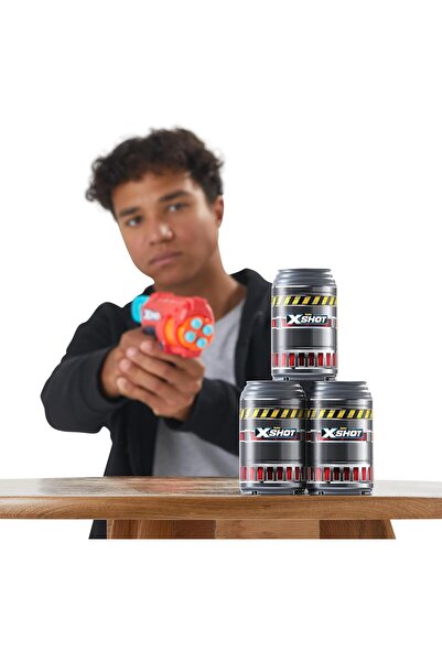 Zuru X-Shot Excel Fury 4 Combo - 4-Round Rotating Foam Dart Blaster (Up to 27 m)