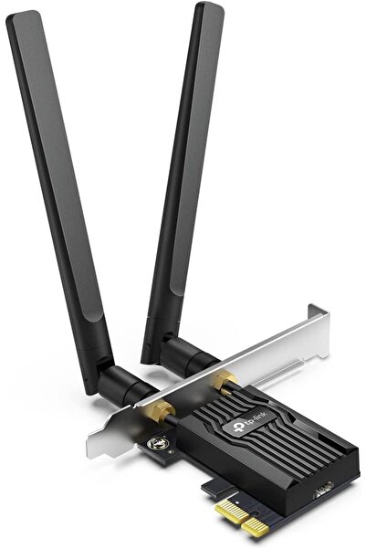 TP-LINK WiFi 6 PCIe WiFi Card AX3000 (Archer TX55E) - Bluetooth 5.2, WPA3, Dual Band