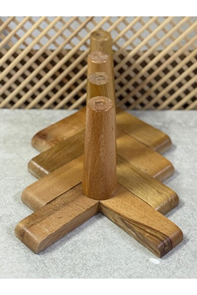 LEGORA WOOD DESİNG 1. Sınıf Gürgen Ağacı 15 Cm Açık Ceviz Mobilya Koltuk Tv Ü...