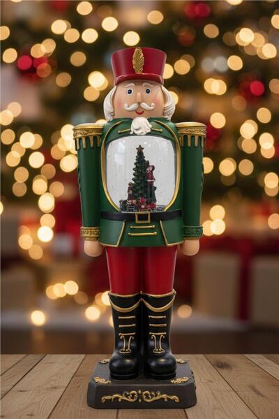 Brandsmiths تمثال جندي رصاصي مع موسيقى وآلية دوران