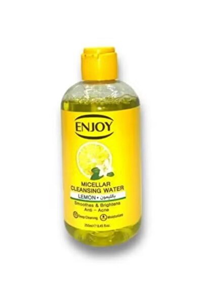 Enjoy ماء ميسلار مزيل المكياج ومنظف البشرة بالليمون 250 ملي