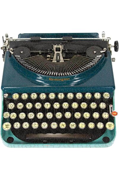 Galison أحجية الصور المقطوعة الكلاسيكية على شكل آلة كاتبة، 750 قطعة - متعددة ...