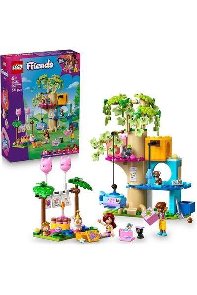 LEGO Friends Cat Birthday Party & Tree House (42666)