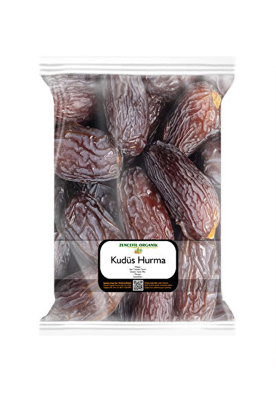 Zencefil Organik Kudüs Hurması 500 Gr. Jumbo Boy Yeni Mahsül Medjoul Dates 0,5 Kg.