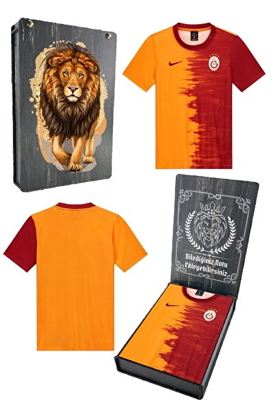 Galatasaray Original Children's Jersey 20/21 Special Design Gift with Wooden Box