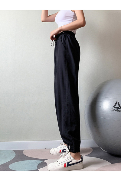 FridayIn Solid color Wrinkle Pants