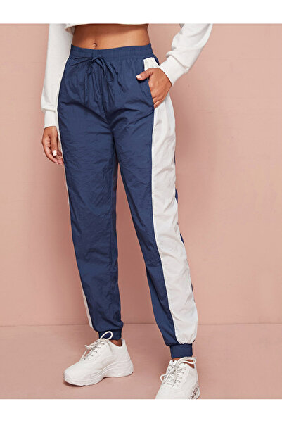 FridayIn Female Sports Color contrast Loose Pants