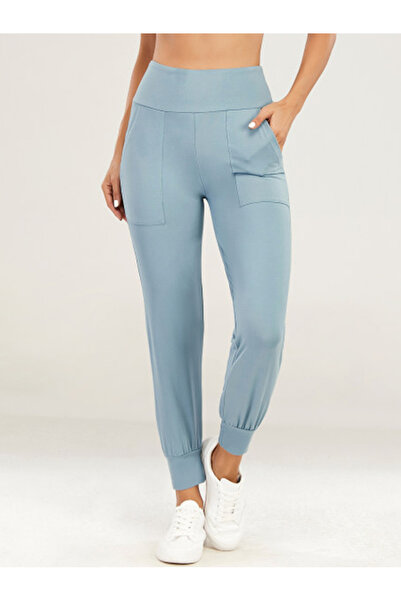 FridayIn Female Sports Solid color Basic fitness Pants