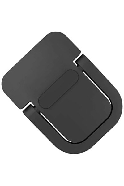 zola Set of 2 laptop stands, easy tilt, anti-slip, aluminum and silicone, 29x39 mm, black