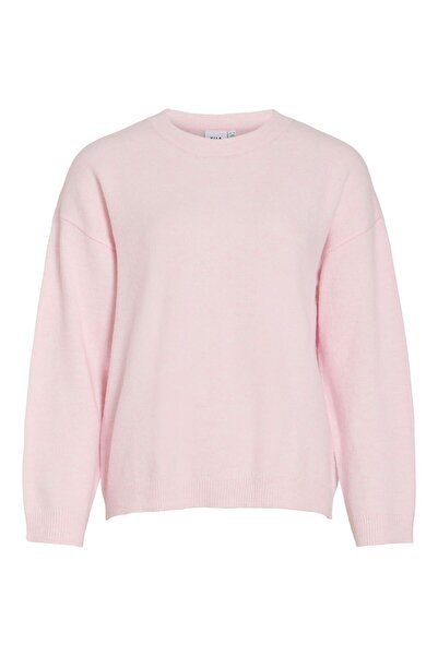 VILA Strickpullover VILIGA Rundhals