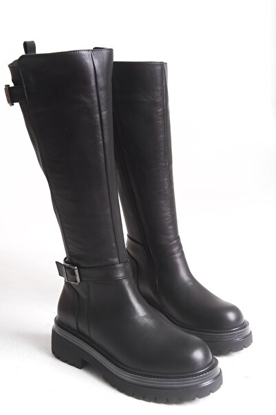 Elile Shoes Konçu Streç Özellikli Hakiki Deri 35-36 Numaradan 41-42-43 Numara...