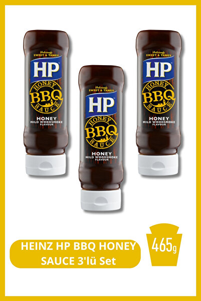 Heinz Ballı Barbekü Sos (HP Honey BBQ) 465 g 3'lü Set