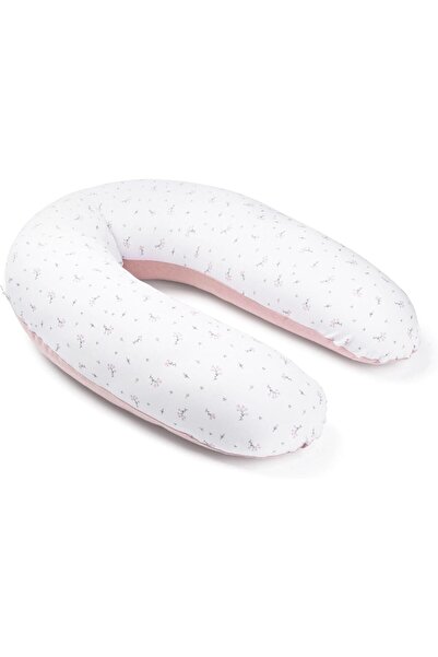 Doomoo وسادة بادي لدعم كامل الجسم أثناء الحمل والأمومة والرضاعة، لون وردي