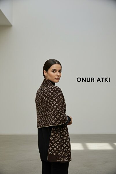 Onur Scarf - New Collection Quality Woven Pattern Double Sided Shoulder Scarf Winter Product Fashion Store